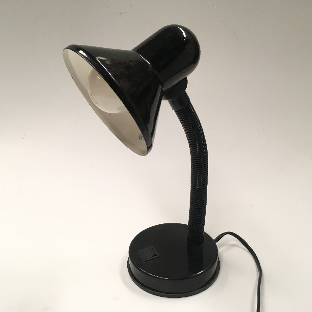 LAMP, Desk or Bedside Light - Small Black